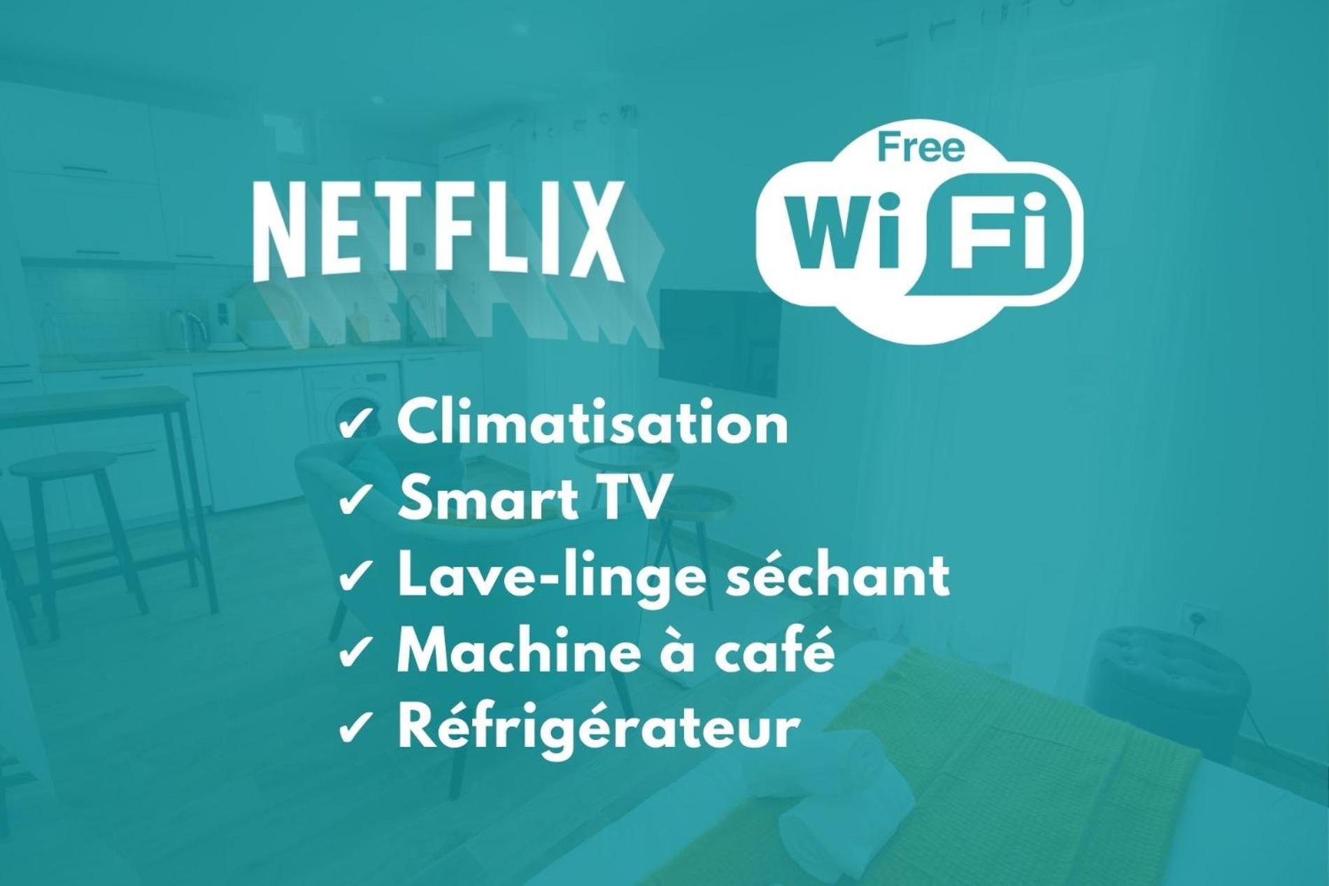 Elegant Studio Climatise 'Alma 2' - Coeur De Beziers - Wifi Fibre - Netflix Zewnętrze zdjęcie